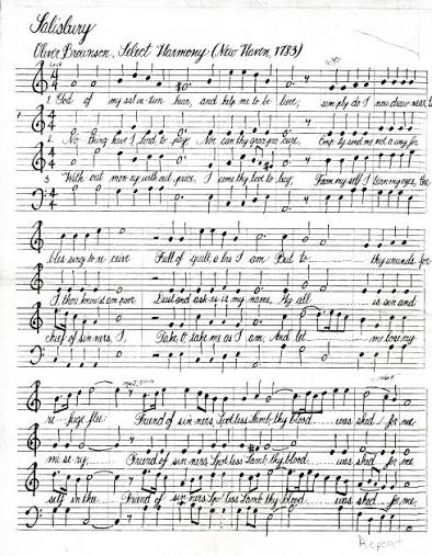 01. 1801. Untrained singers in New England could not read standard notation, so a handful of tunebook compilers gave every note a shape instead of a position on a staff. Four shapes. Anyone could sight-read a hymn in an afternoon. Twenty years of ear-training got replaced by a triangle and a square.