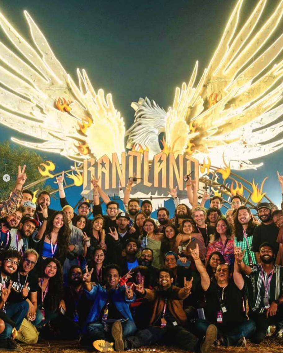 This is 1/10th of the team that pulled off Bandland. Neither of the people in team thought they were "building culture at once"; we worked towards a repeatable format; something that belongs to the city of luru & Bandland will always be part of the Rock scene; while it makes it to Bangalore culture or not is a tested through iterations questions - which is only answered once iterated enough number of times.