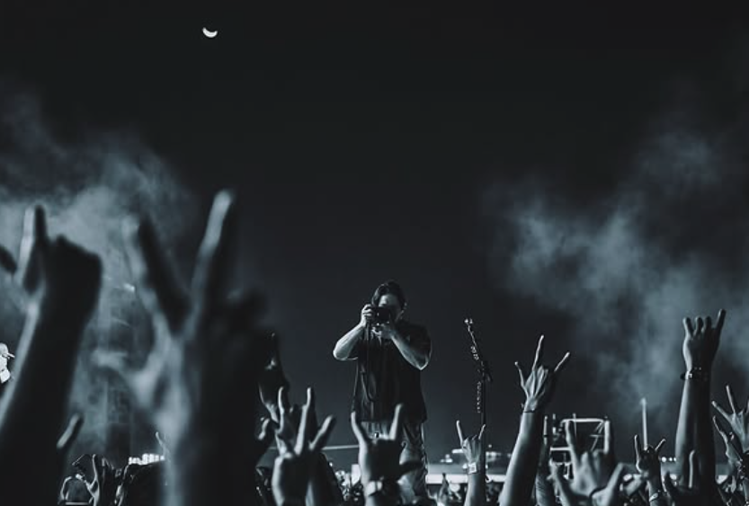 This is an image of Joe Hahn - clicking a picture of me and my friends. That day he posted about the 'culture' of india - while we didnt know we'd become that just by faithfully showing up.